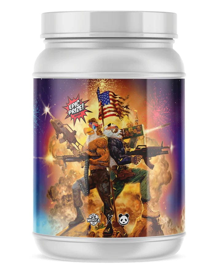 Panda Supps x Merica Labz Pre-Workout, 20 Servings