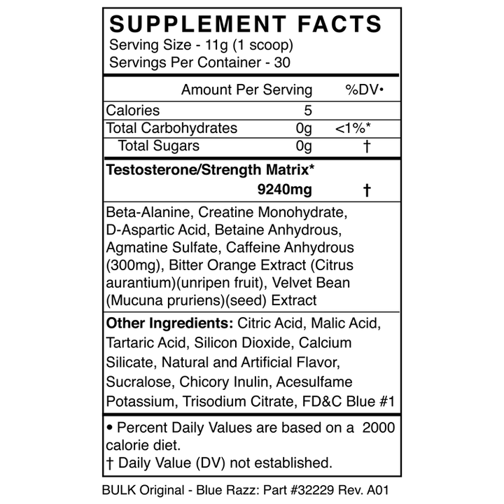 Black Market Labs Bulk, 25 Servings