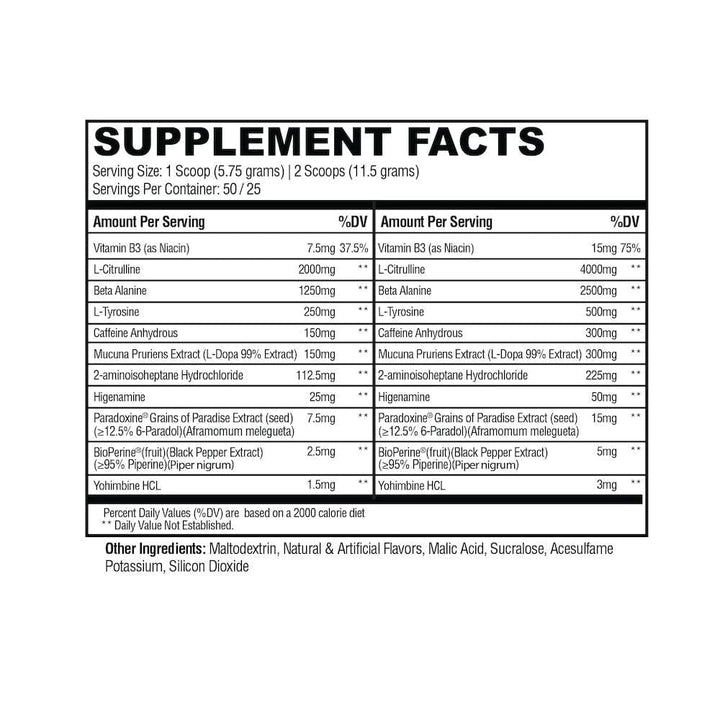 Condemned Labz Convict, 50/25 Servings