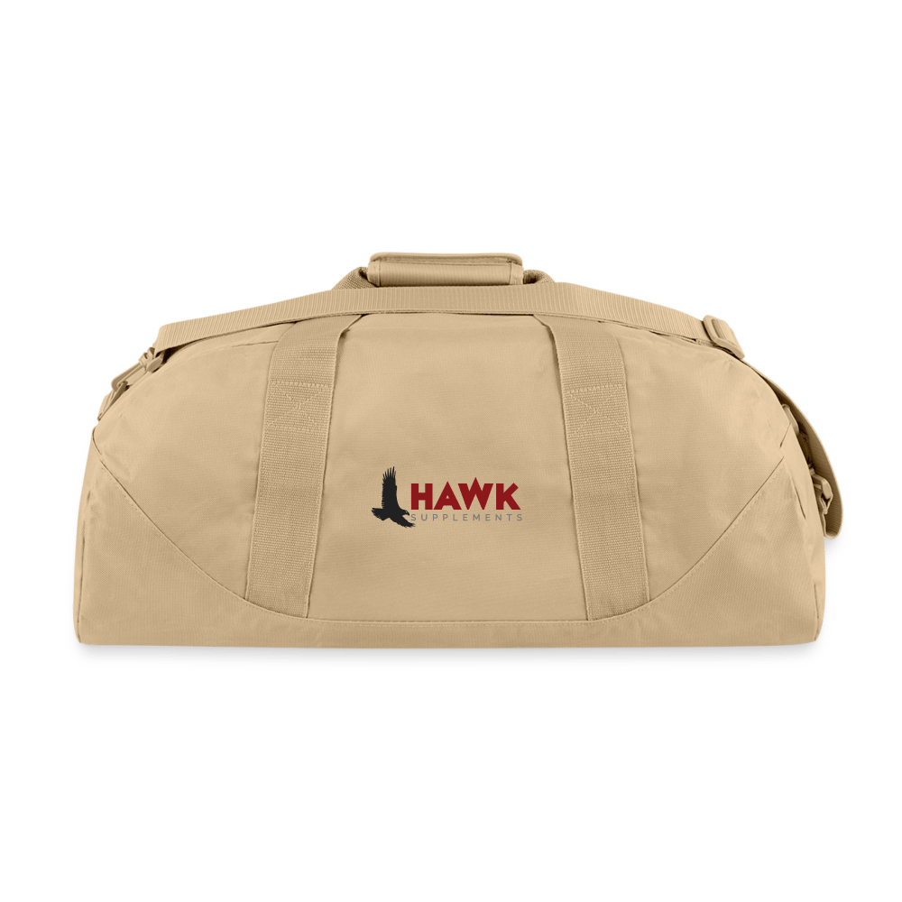 Hawk Supplements Duffel Bag - beige