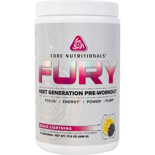 Core Nutritionals Fury, 20 Servings