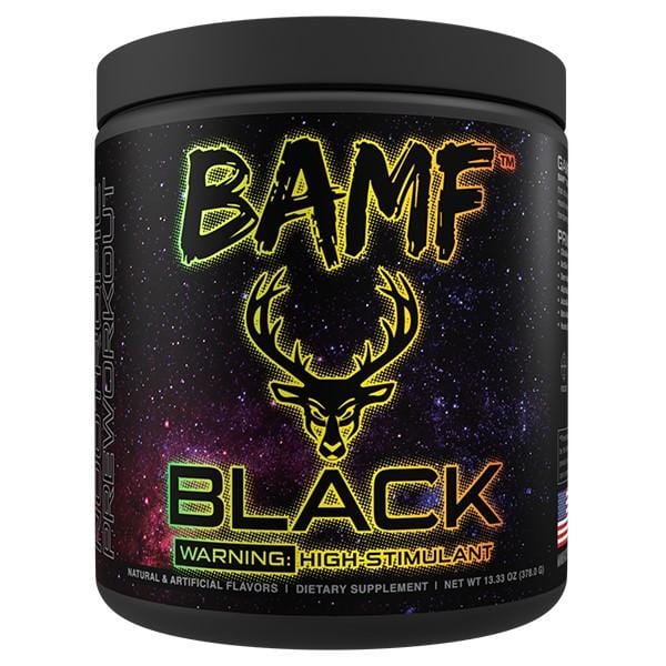 Bucked Up BAMF Black, 30 Servings