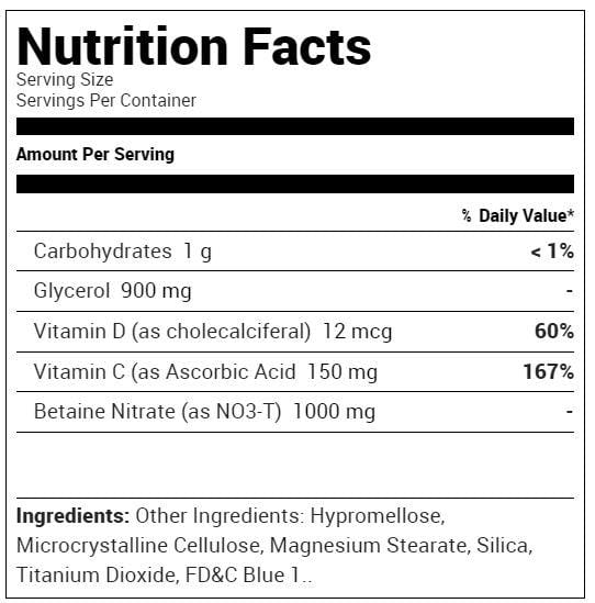 RYSE Pump, 60 Capsules