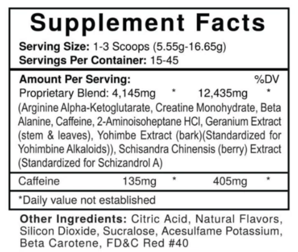 USP Labs Jack3d, 45 Servings