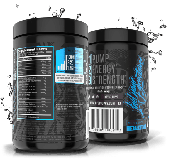 RYSE Pre-Workout, 25 Servings