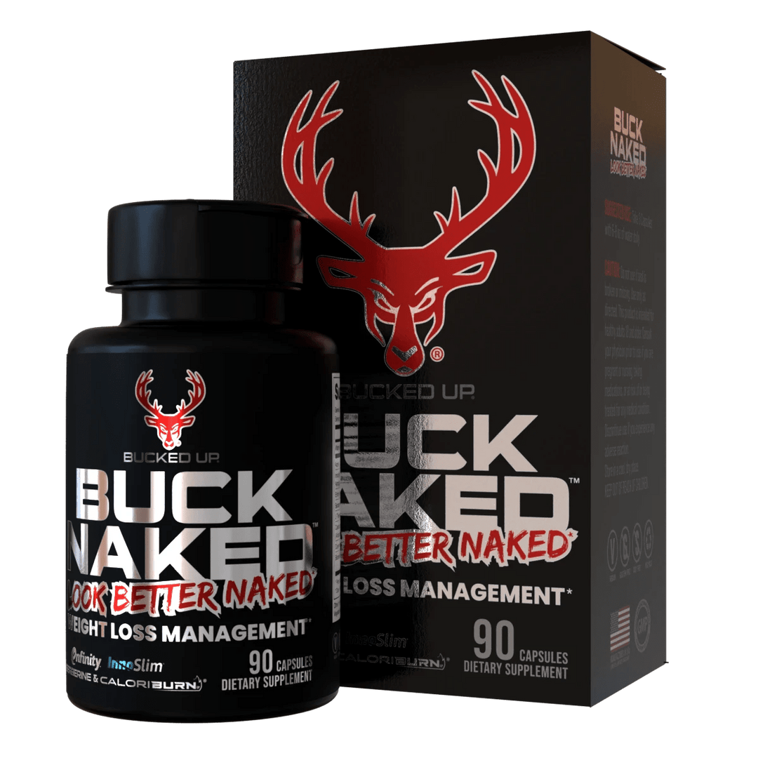 Bucked Up Buck Naked, 90 Capsules