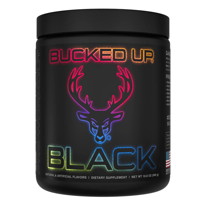 Bucked Up Black Pre-Workout, 30 Servings