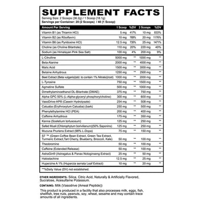 Panda Supps Sinister, 40 Servings