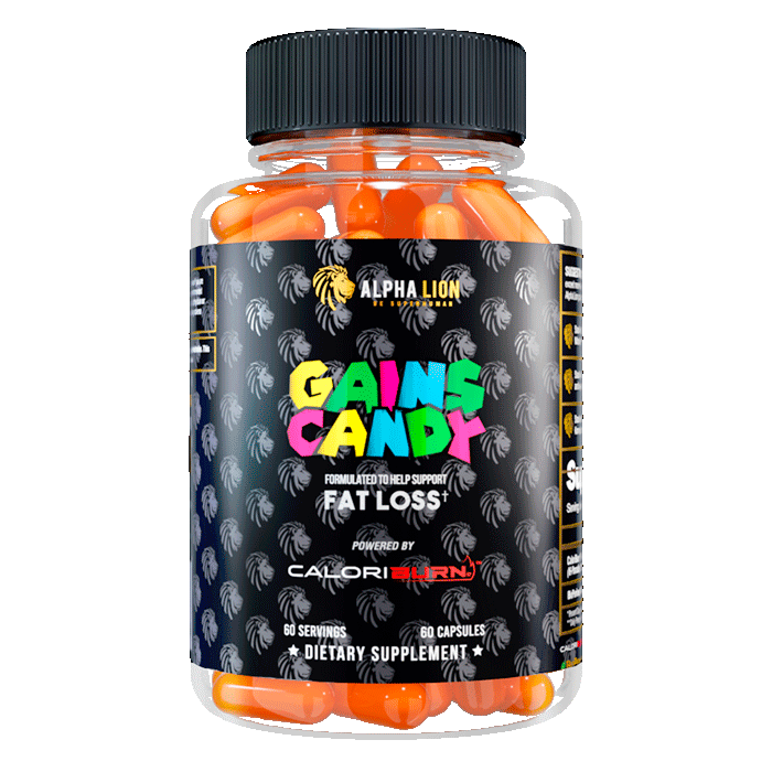 Alpha Lion Gains Candy Caloriburn, 60 Capsules