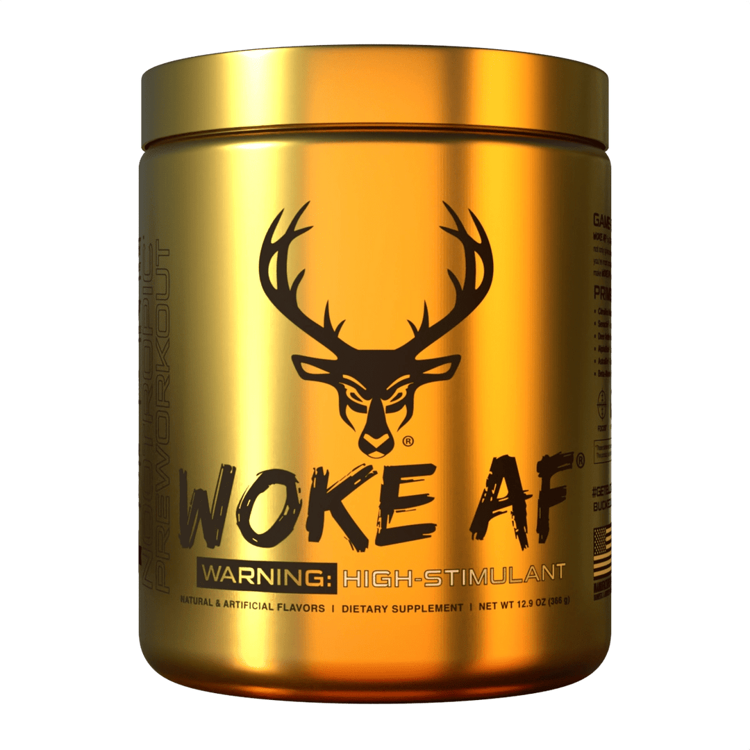 Bucked Up Pre-Workout WOKE AF - Mango Lemonade Bucked Up Gold Pre-Workout Edition