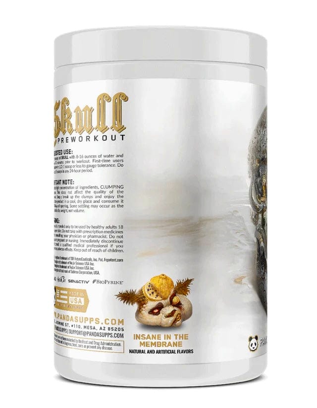 Panda Supps Skull Pre-Workout, 40 Servings