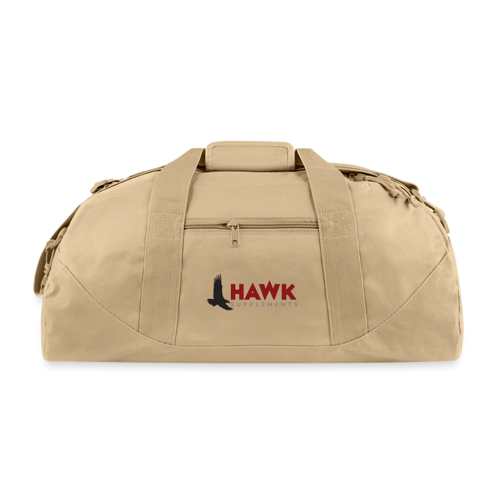 Hawk Supplements Duffel Bag - beige
