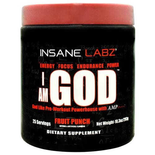 Insane Labz I Am God, 25 Servings