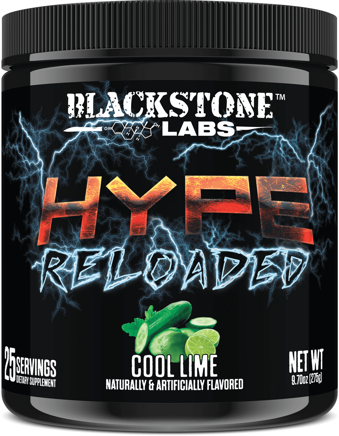 Blackstone Labs Cool Lime Blackstone Labs Hype Reloaded, 25 Servings