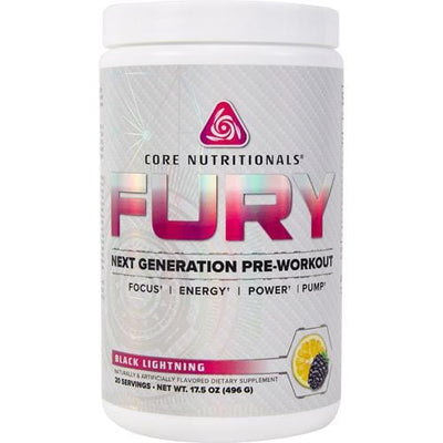 Core Nutritionals Fury, 20 Servings