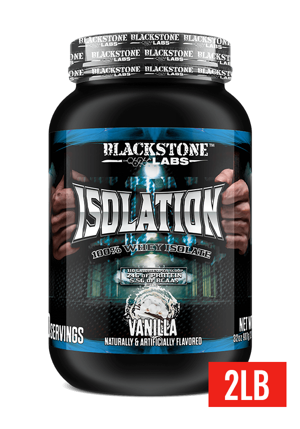 Blackstone Labs Vanilla 2lb Blackstone Labs Isolation, 30 Servings