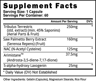 Blackstone Labs PCT V, 60 Capsules