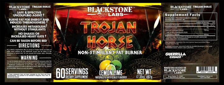 Caballo de Troya de Blackstone Labs, 60 porciones