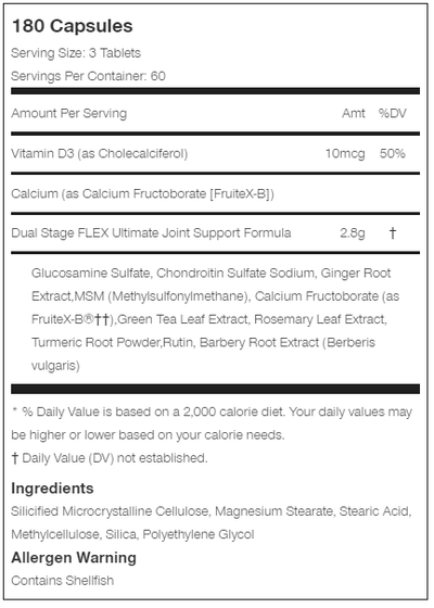 FINAFLEX Flex, 180 Capsules | Joint Support
