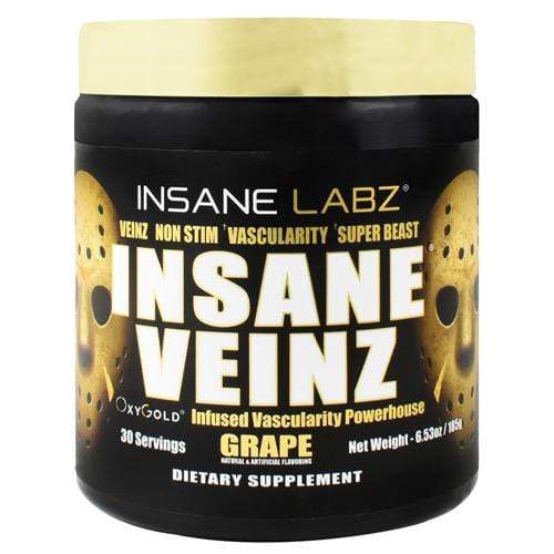Insane Labz Insane Veinz, 30 Servings - Gold Edition