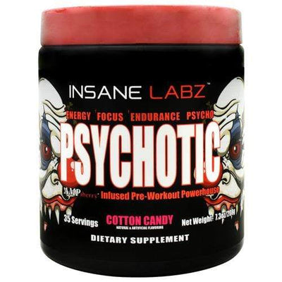 Insane Labz Cotton Candy Insane Labz Psychotic, 35 Servings