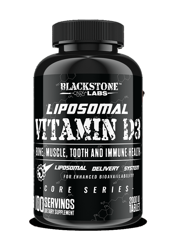 Blackstone Labs Vitamina D3, 100 tabletas
