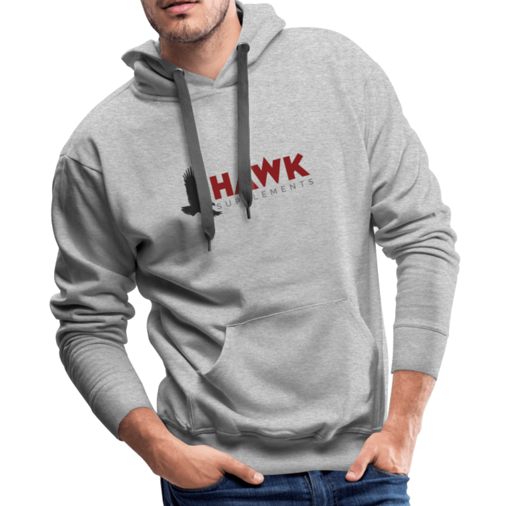 Men’s Premium Hawk Supps Hoodie - heather gray